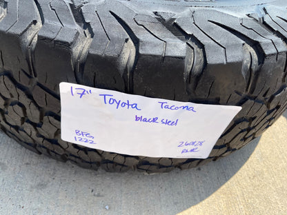 17" Toyota FJ Cruiser TRD PRO 4Runner Tacoma OEM 69504 wheels rims BFG KO2 A/T
