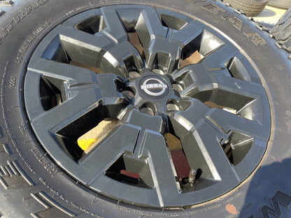 17" Nissan Frontier OEM Desert Runner 62832 wheels rims tires DURATRAC A/T