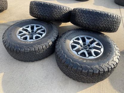 17" Ford F-150 Raptor Bronco OEM rims wheels 10461 tires 37" BFG