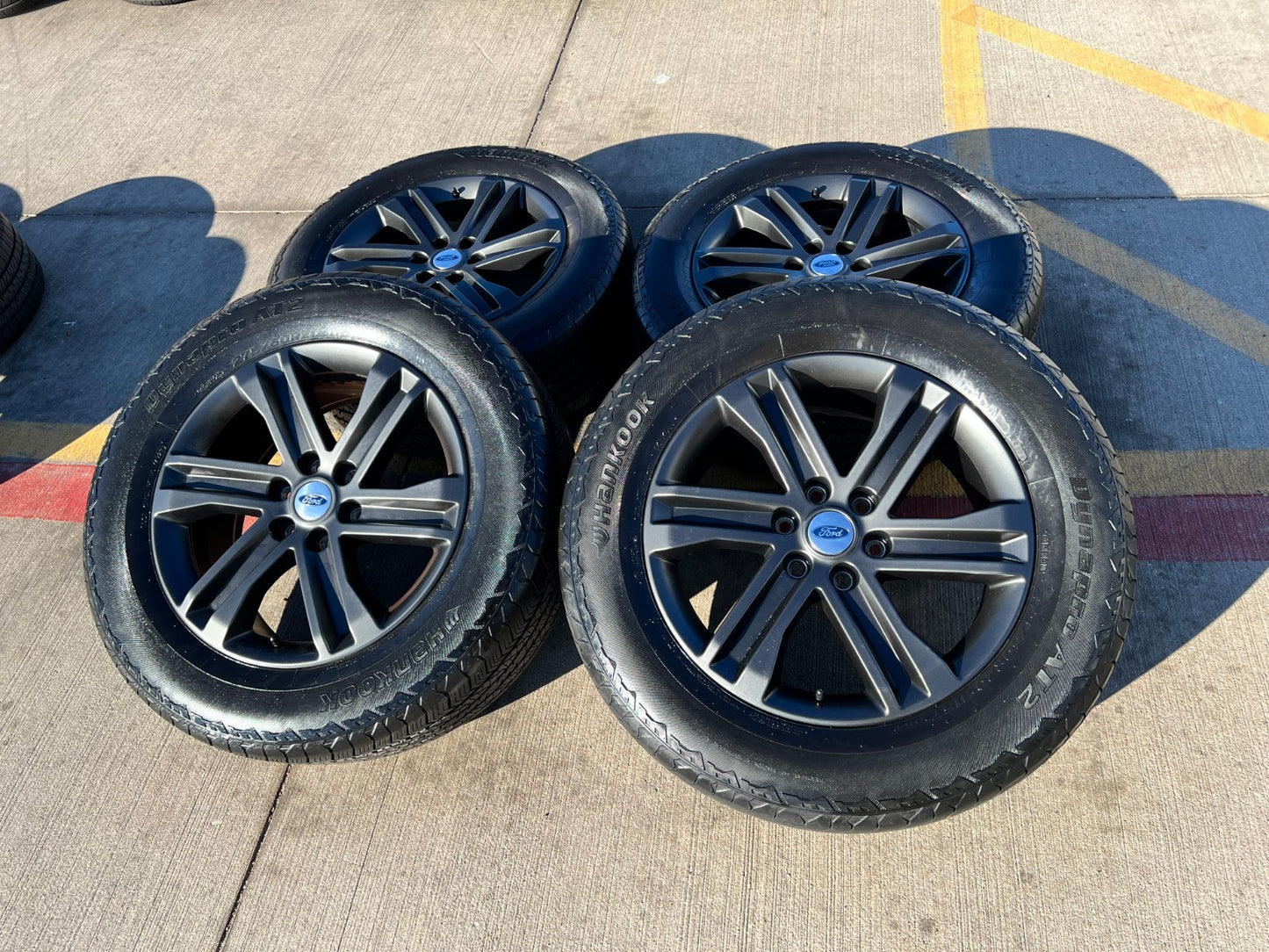 20" Ford F-150 FX-4 PLATINUM OEM rims wheels 10344 Expedition HANKOOK A/T2