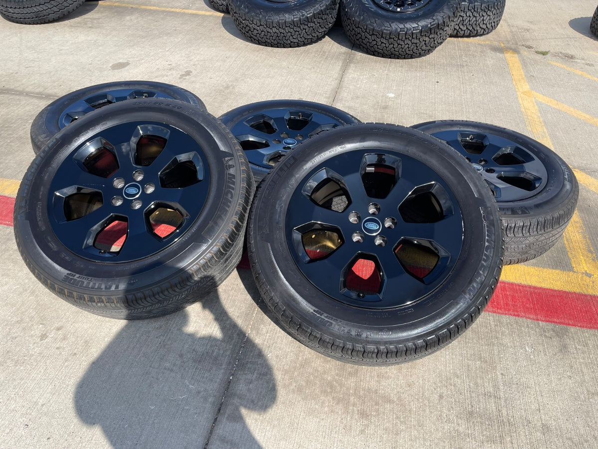 (5) 20" Land Rover Defender OEM 72349 wheels rims Range MICHELIN SET