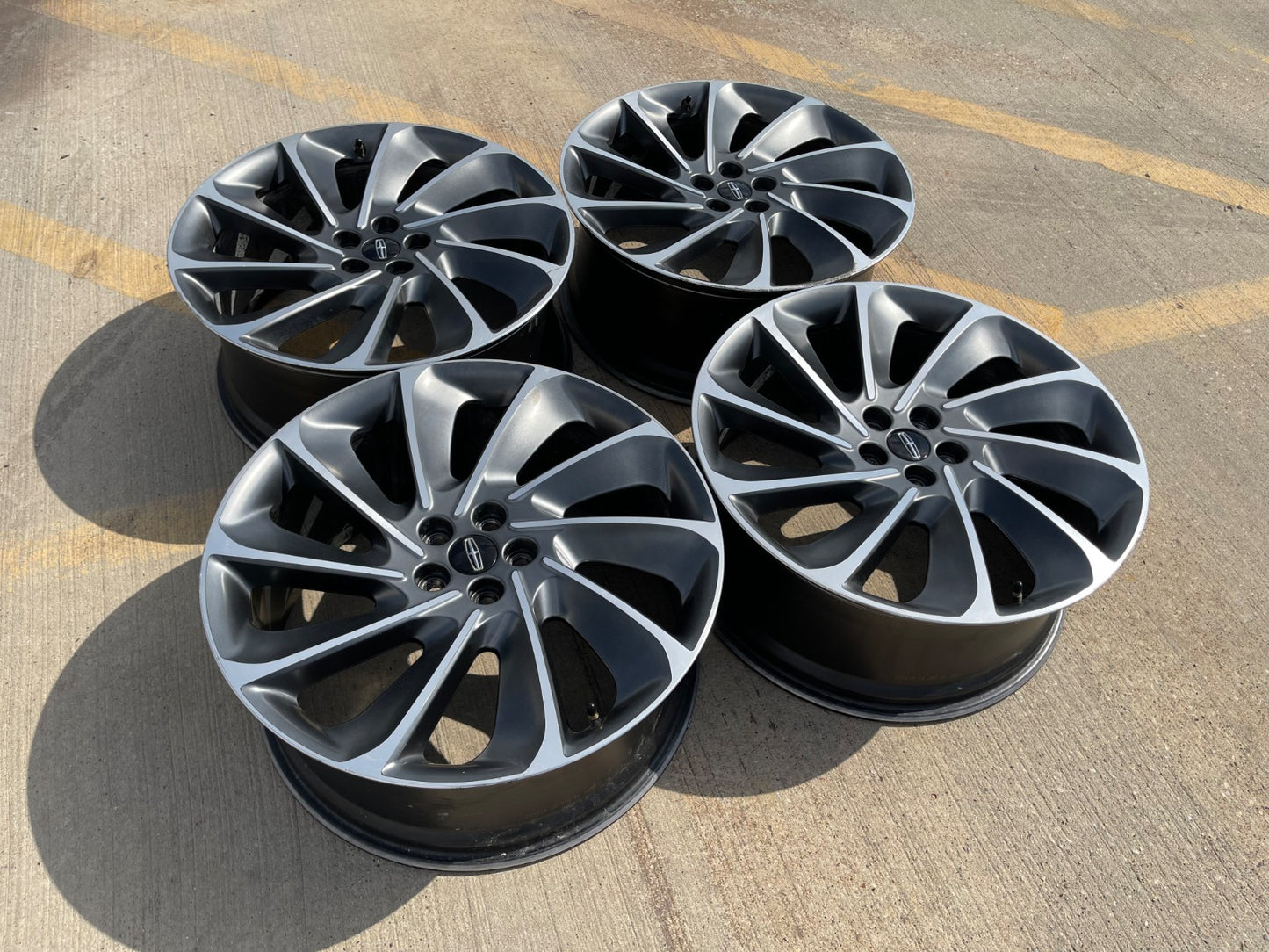 21" Lincoln Nautilus MKX Continental MKC rims wheels OEM 10218 Edge SET