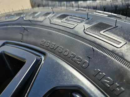 20" Toyota Tundra TRD OEM wheels rims TSS 75276 95295 Sequoia 2024 2025 2026 NEW