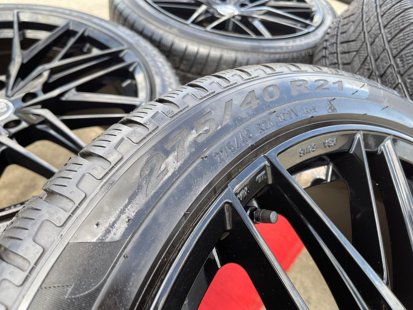 21" MSW Type 50 O.Z. Porsche Cayenne Turbo Sport wheels rims SET tires PIRELLI