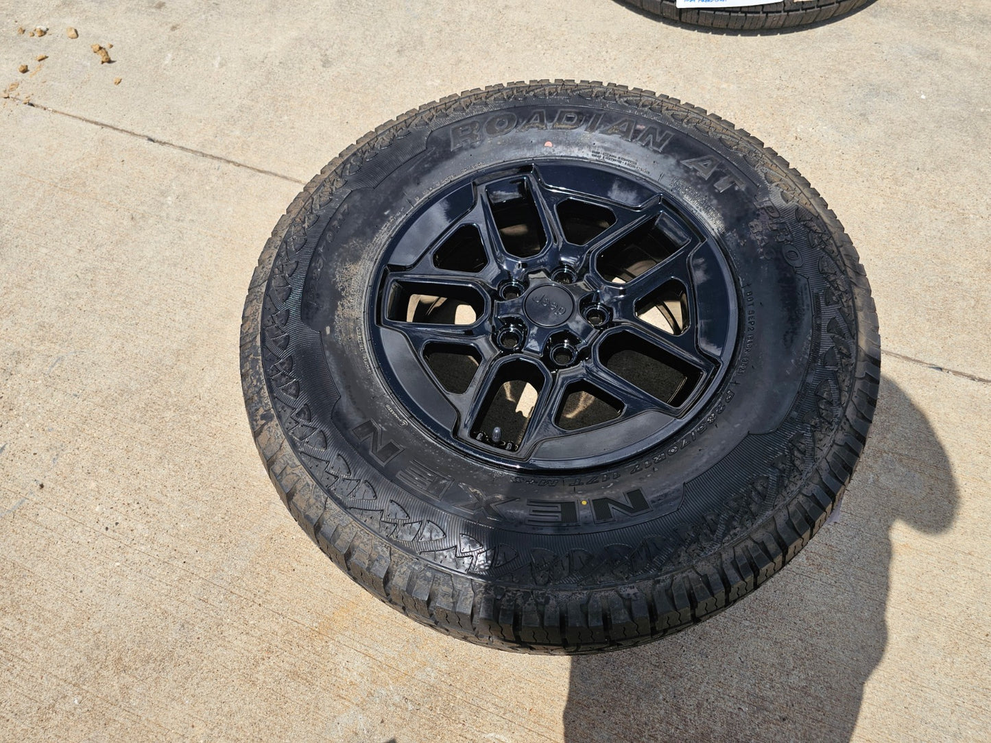 17" Jeep Wrangler Gladiator Rubicon OEM 9219 SPARE wheel rim 2020 2021 2022 2023