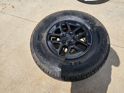 17" Jeep Wrangler Gladiator Rubicon OEM 9219 SPARE wheel rim 2020 2021 2022 2023