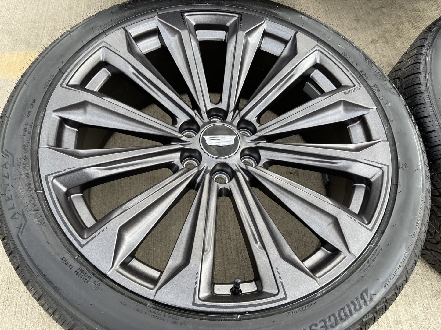 24" Cadillac Escalade V OEM wheels rims tires 2022 2023 2024 2025 2026 NEW