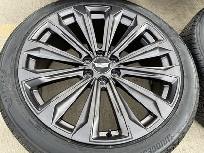 24" Cadillac Escalade V OEM wheels rims tires 2022 2023 2024 2025 2026 NEW