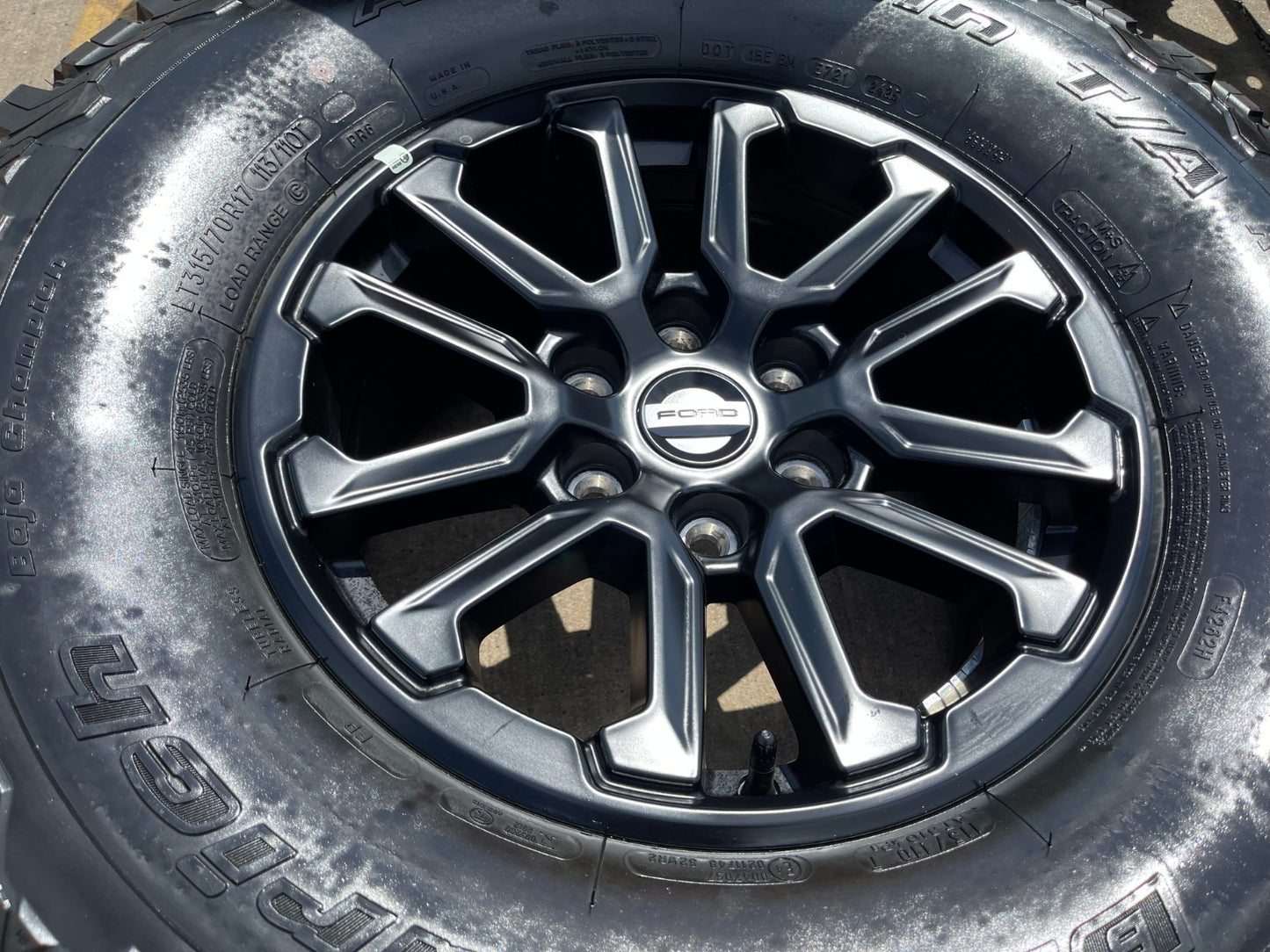 17" Ford F-150 Raptor OEM 10611 rims wheels Bronco 2024 2025 2026 NEW BFG
