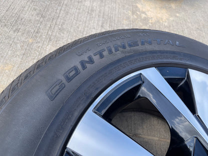 18" VW Atlas OEM wheel rim tire 70080 Audi Q7 Q8 Spare CONTINENTAL