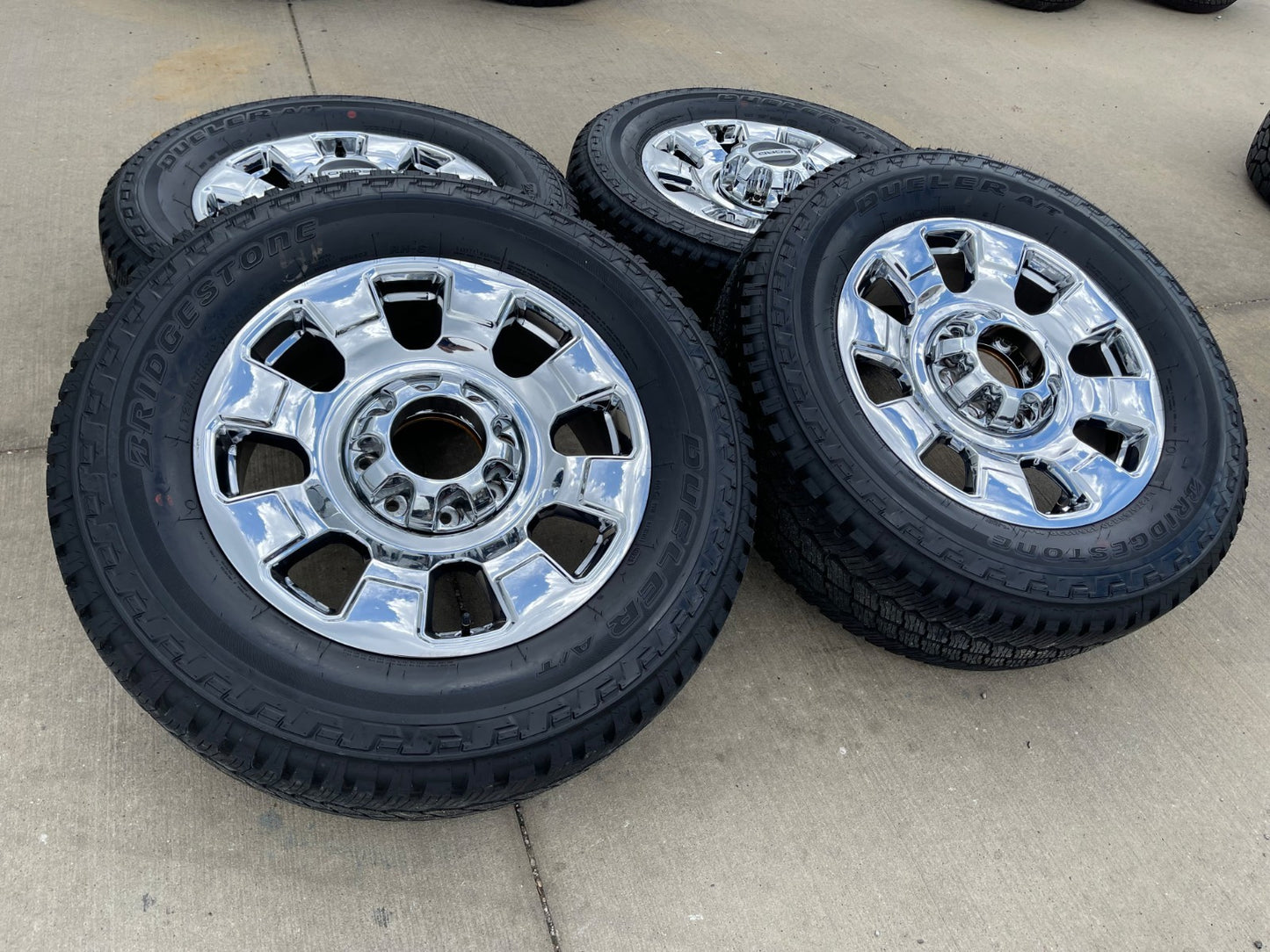 20" Ford F-250 F-350 OEM KING RANCH 10295 25085 10552 chrome wheels rims SET NEW