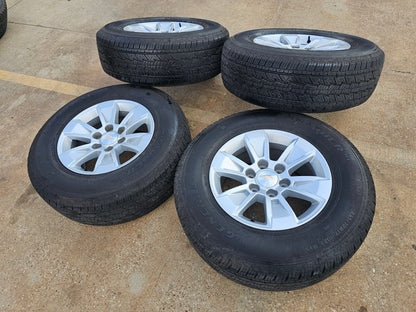 17" Chevy Silverado OEM wheels rims tires 5908 GMC Sierra Yukon