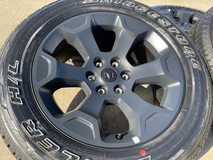 20" Dodge Ram 1500 OEM Laramie Black 2680 wheels rims tires 2024 2025 2026 NEW