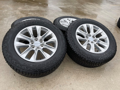 20" Chevy Tahoe Silverado LTZ 5920 OEM wheels rims Yukon BRIDGESTONE A/T NEW