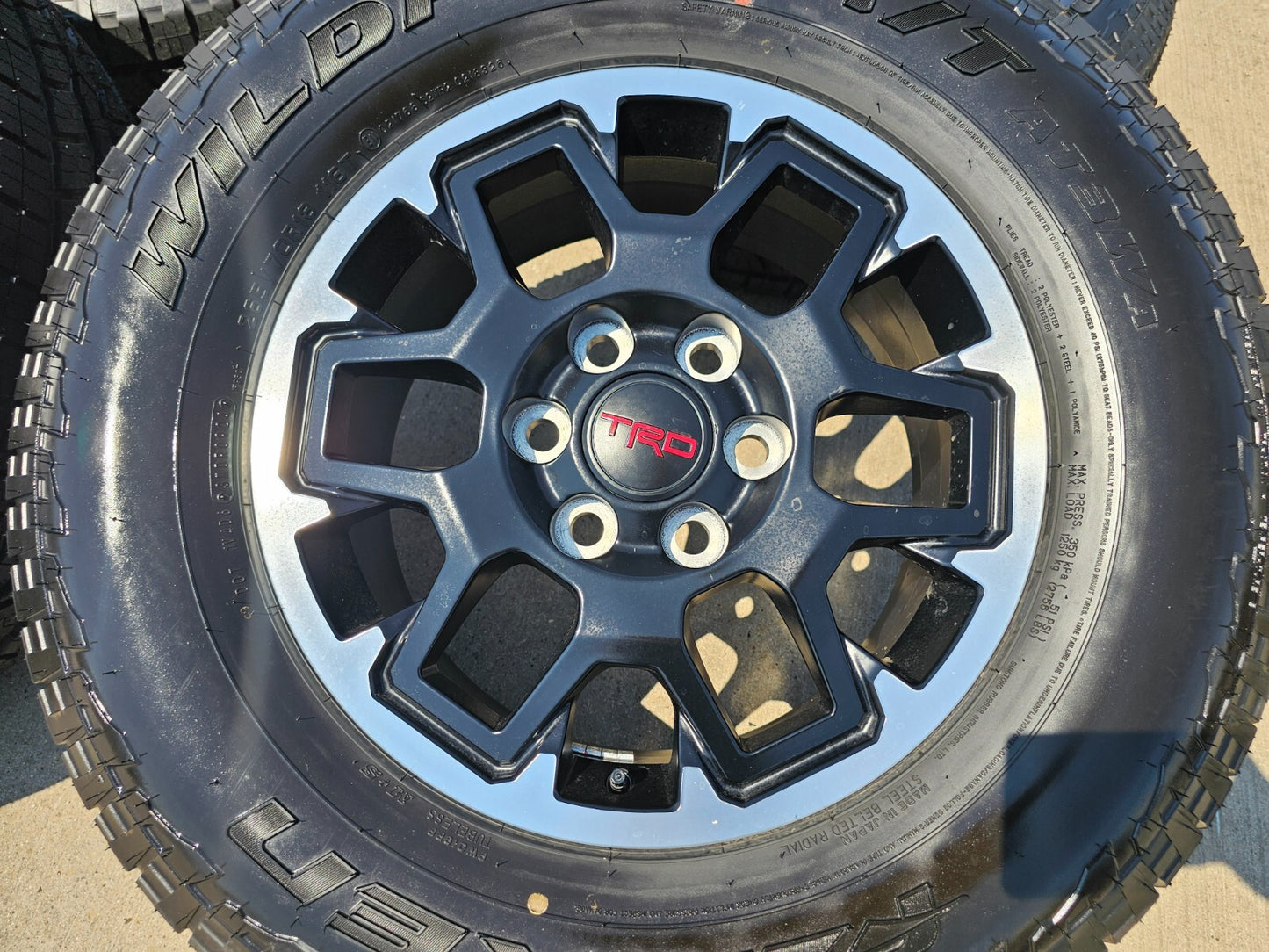 18" Toyota Tacoma 4Runner TRD OEM 94199 wheels rims 2024 2025 2026 NEW