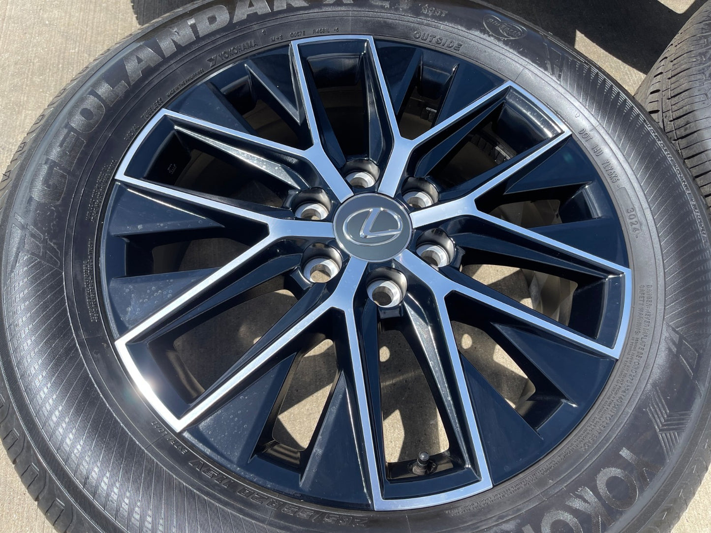 20" Toyota Land Cruiser Tundra OEM wheels rims 10545 Lexus GX550 LX600 SET