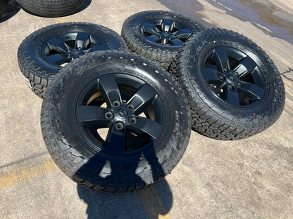 17" Dodge Ram 1500 OEM REBEL wheels rims A/T3 tires 2448 5x139 5x5.5 NEW