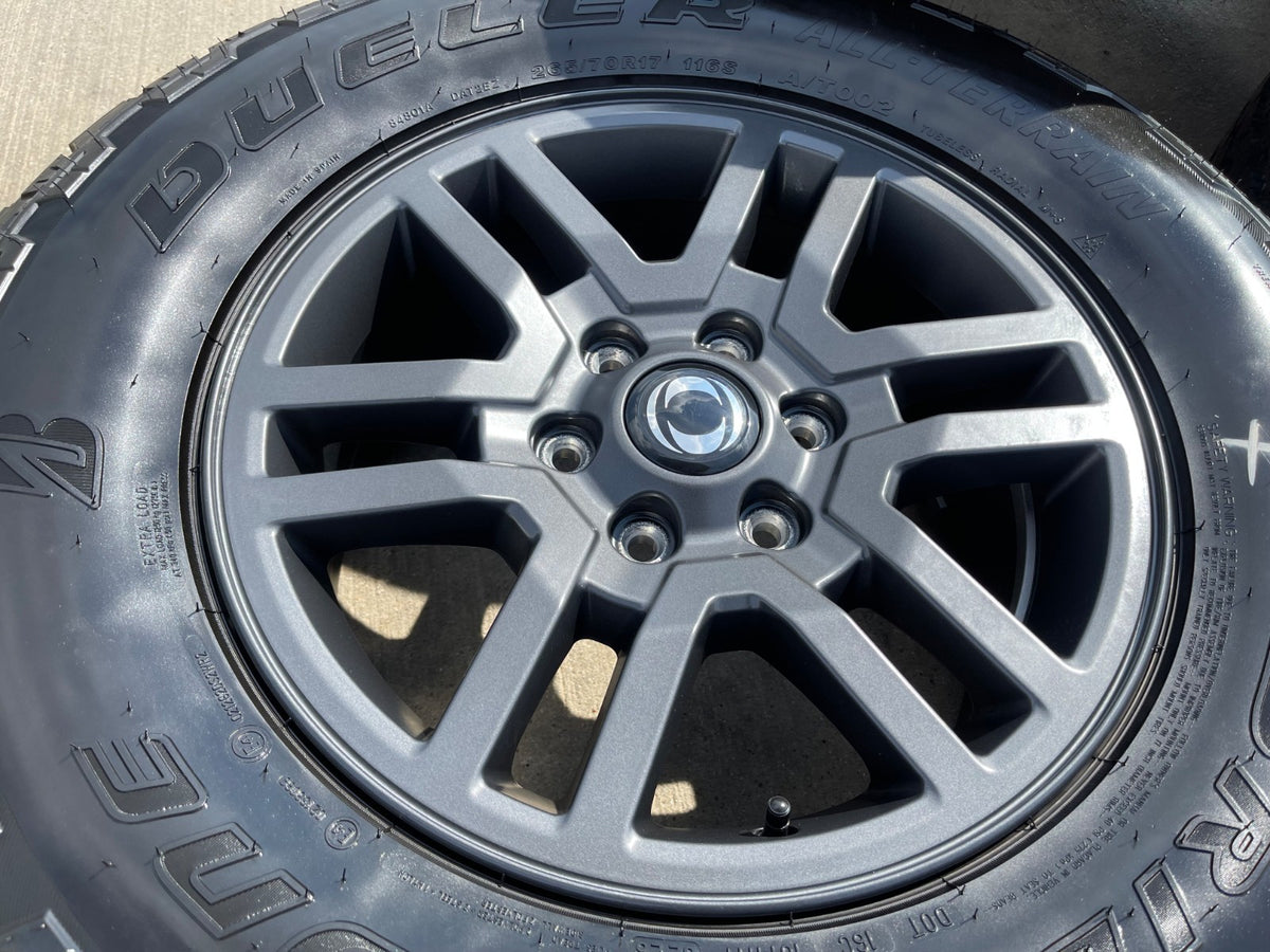17" INEOS Grenadier Quartermaster OEM wheels rims 8775 2025 2026 2027 SET NEW