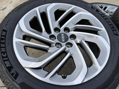22" Lincoln Navigator OEM 94225 rims wheels BLACK LABEL SET MICHELIN