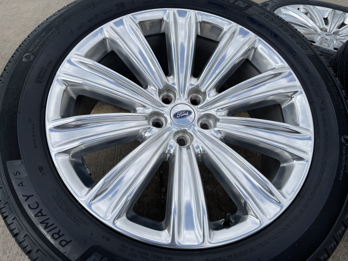 20" Ford Explorer Limited OEM rims wheels 10269 Lincoln Aviator MICHELIN