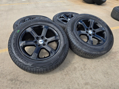 20" Ford F-150 OEM rims wheels BLACK 10347 Expedition PIRELLI A/TR NEW
