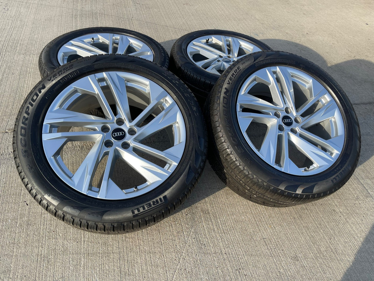 20" Audi Q7 OEM wheels rims Q8 RS S VW Atlas 12053 tires 2022 2023 2024 2025