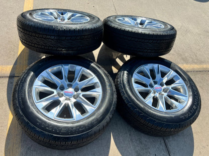 20" GMC Yukon 5920 OEM wheels rims Chevy Tahoe Silverado 2025 2026 CONTINENTAL