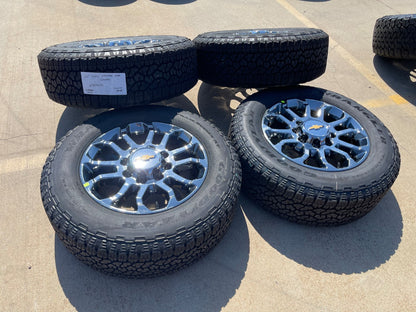 20" Chevy Silverado ZR2 GMC Sierra CHROME 2500 3500 OEM 95685 wheels rims NEW