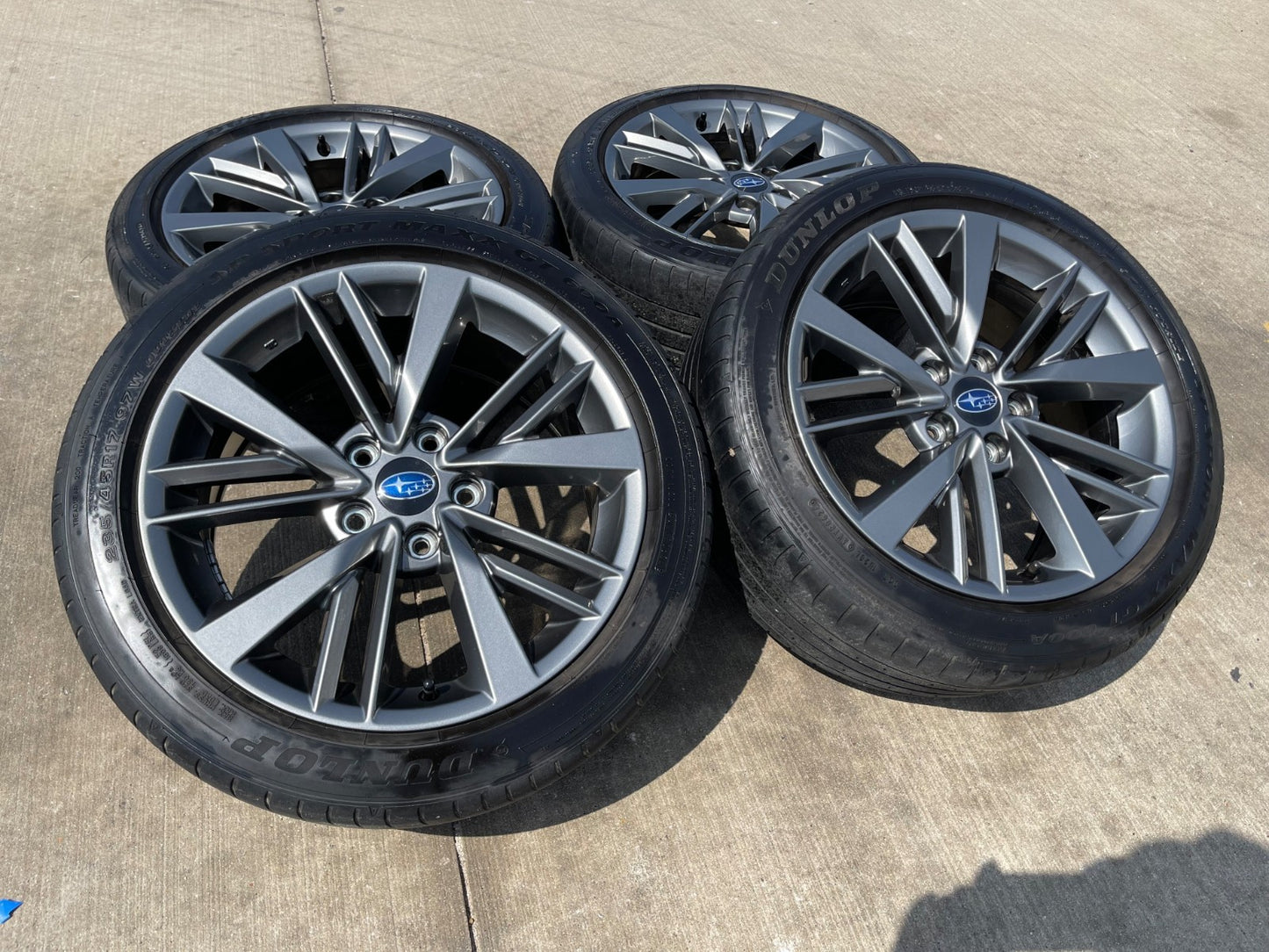 17" Subaru Impreza WRX STI OEM 68895 wheels rims Legacy Forester Outback