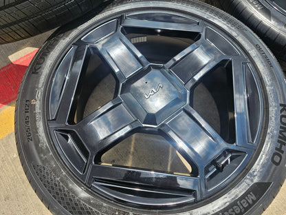 21" Kia Telluride Prestige OEM wheels rims Sorento Sedona SET 2025 2026 2027 NEW