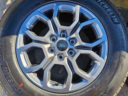 18" Ford Expedition F-150 TREMOR OEM rims wheels 2025 2026 NEW MICHELIN