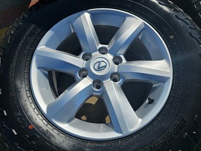 18" Lexus GX460 GX470 Tacoma 4Runner OEM wheels rims 74229 tires FALKEN A/T3 NEW