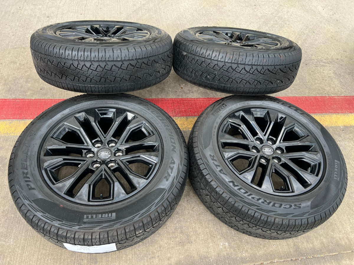 20" Ford F-150 LARIAT OEM 10619 rims wheels Expedition SET PIRELLI