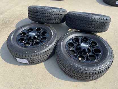 20" Ford F-250 F-350 OEM black Lariat wheels rims 10299 10484 tires NEW