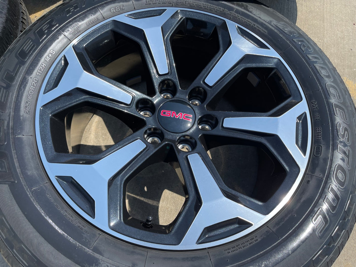 20" GMC Sierra AT4X Canyon Chevy Silverado OEM wheels rims SET