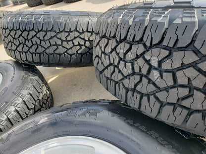 15" Jeep Wrangler OEM wheels rims 9024 1997 1998 1999 2000 2001 NEW A/T tires