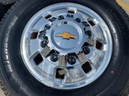 18" Chevy Silverado GMC Sierra 3500 Dually rims wheels OEM 14127 14129 SET NEW