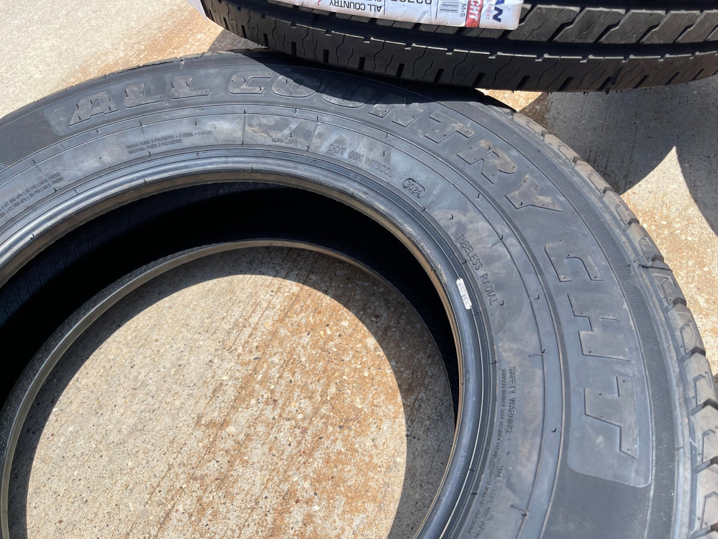 (4) 245/75/17 Ironman All Country CHT tires 245/75/17 M+S LT 10 ply LRE NEW