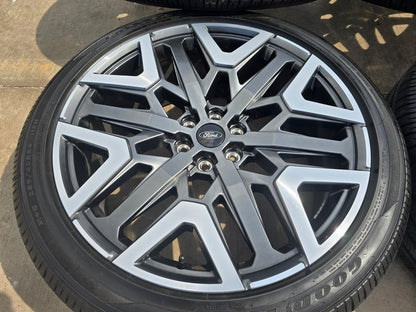 24" Ford F-150 LIMITED Plus OEM rims wheels Expedition 2025 2026 2027 NEW