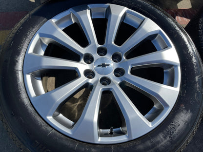 22" Chevy Silverado High Country OEM 5922 wheels rims Tahoe 2024 2025 2026