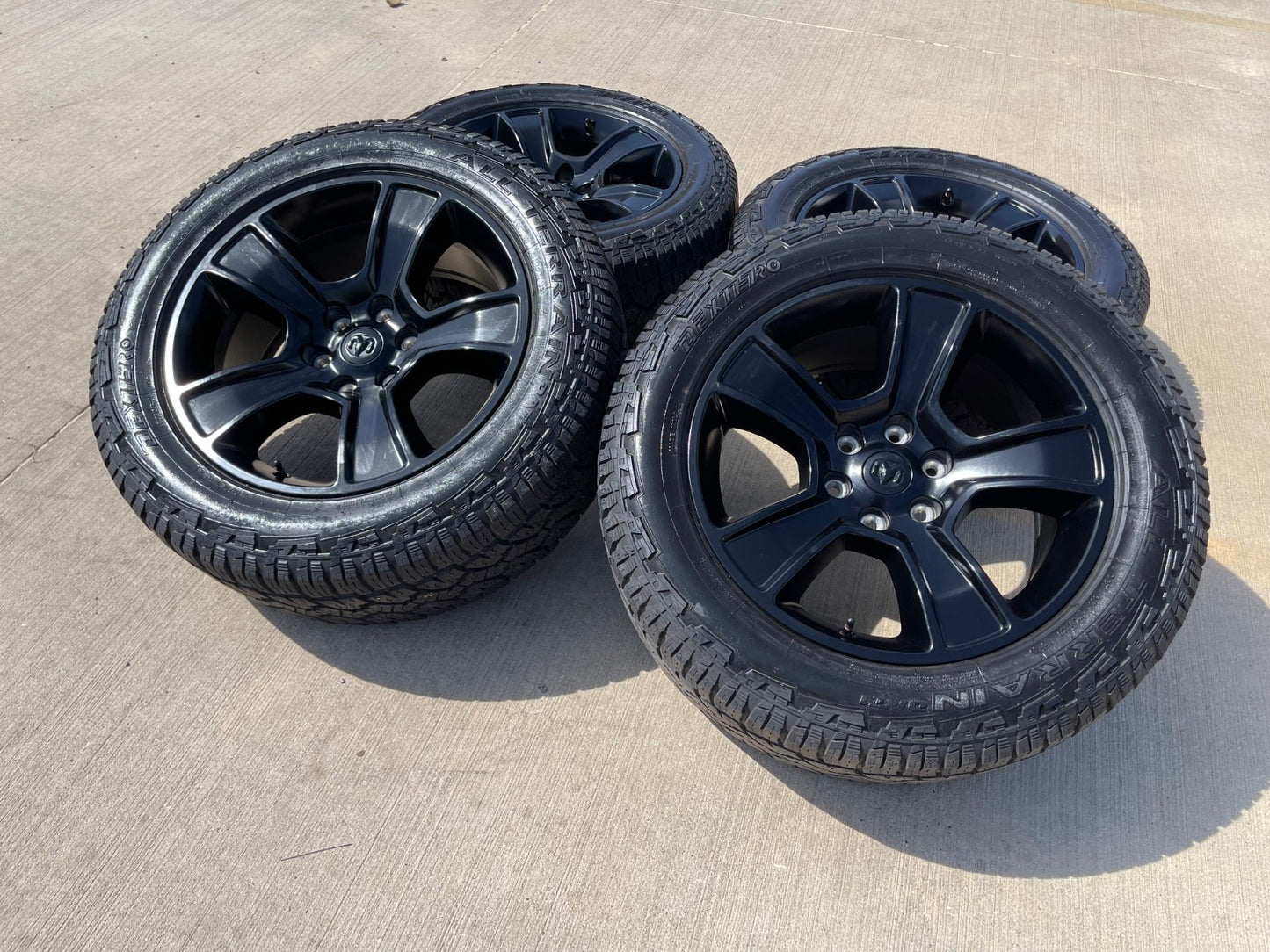 20" Dodge Ram 1500 OEM LIMITED 2676 2723 wheels rims 2023 2024 2025 2026 SET