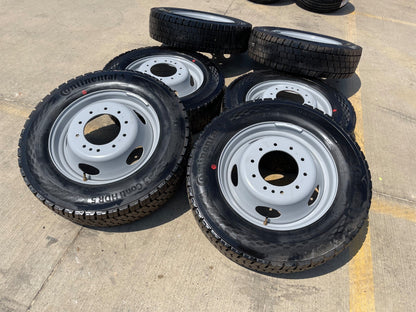19.5" Ford F-450 Dually F-550 rims wheels RAM 4500 OEM 10x225 CONTINENTAL NEW