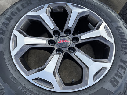 20" GMC Sierra Canyon Chevy Silverado OEM wheels rims 2024 2025 2026 2027 NEW