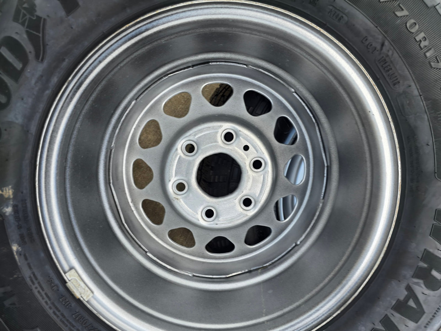 17" Chevy Colorado OEM wheels rims Silverado 8130 Canyon 2025 2026 NEW GOODYEAR
