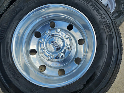 19.5" Ford F-450 Dually F-550 rims wheels RAM 4500 OEM 10x225 2023 2024 2025