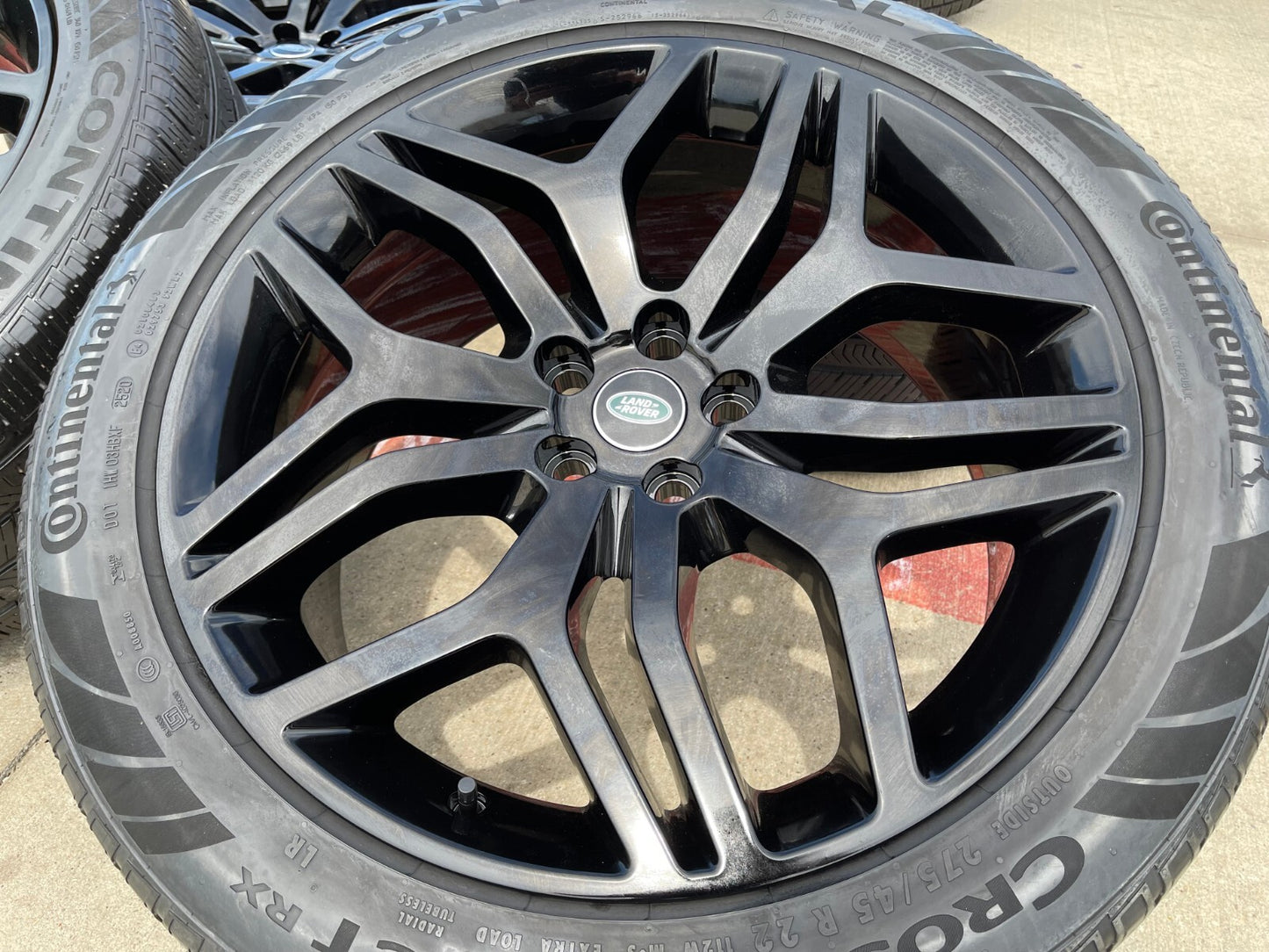 22" Land Rover DEFENDER OEM wheels rims 72255 72282 Range tires DISCOUNTED