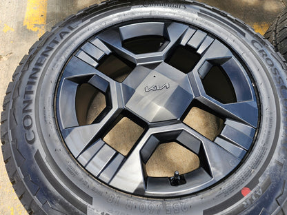 NEW 18" Kia Telluride X-PRO OEM wheels rims Sorento Sedona CONTINENTAL 2026 2027