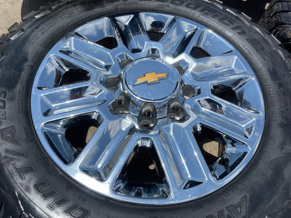 20" Chevy Silverado High Country LTZ 2500 3500 OEM 14124 wheels rims BFG KO3 A/T