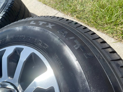 18" Ford F-250 F-350 OEM Lariat FX-4 rims wheels 10289 tires MICHELIN