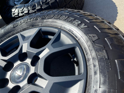 18" Lexus GX550 OEM wheels rims Toyota Land Cruiser Tundra Sequoia TOYO A/T3